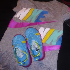 Toddler size 3T gray dress